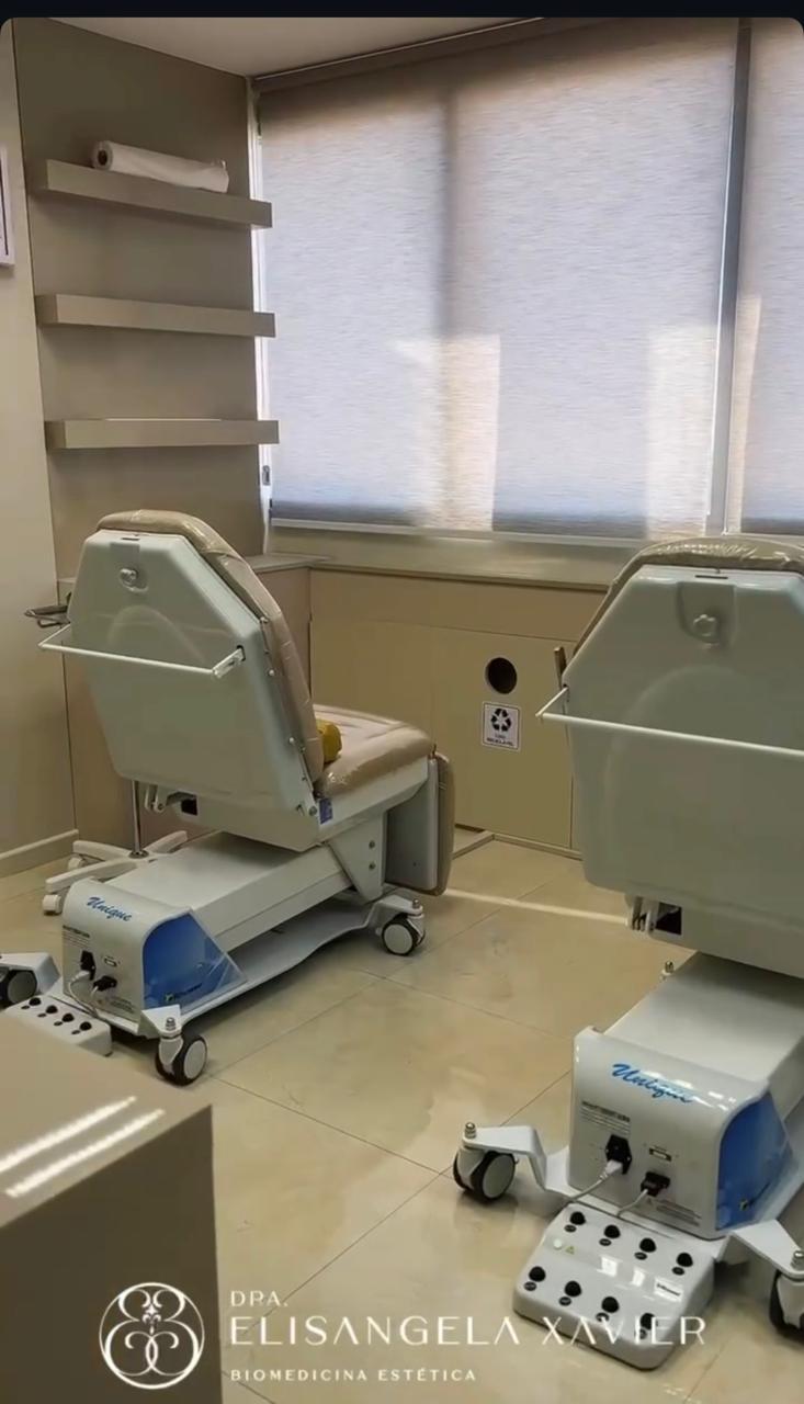 Sala de procedimentos da clínica em Porto Alegre